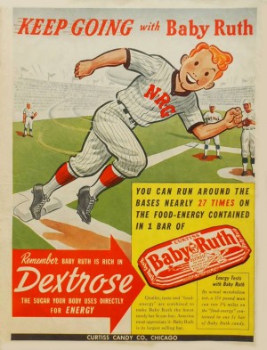 Keep going with Baby Ruth